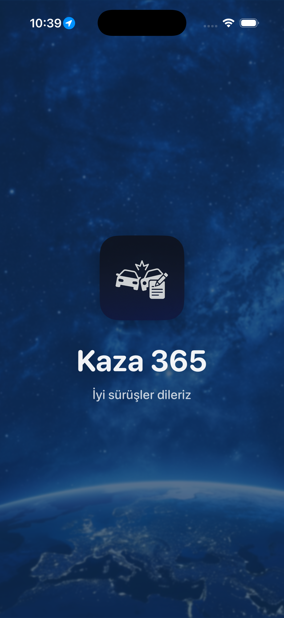 Kaza 365 Splash Screen